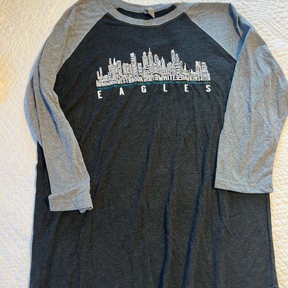 EAGLES baseball sleeve tshirt - Picture 5 of 5